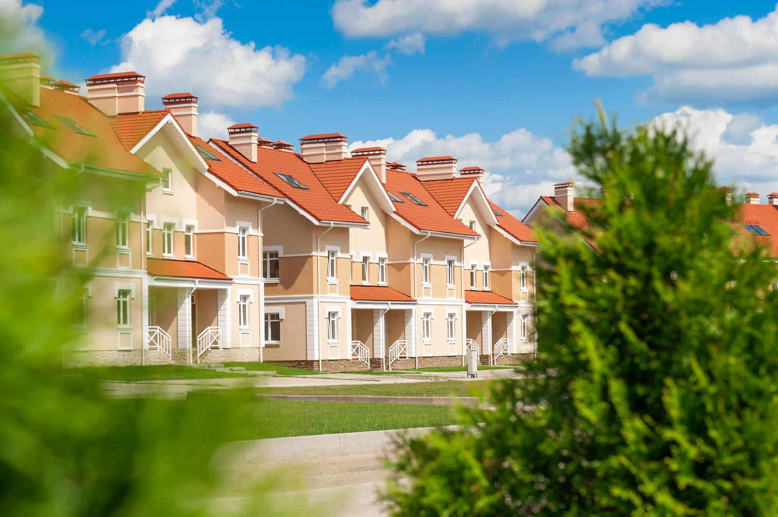 Рекламная фотосъемка для коттеджного поселка в Зеленограде