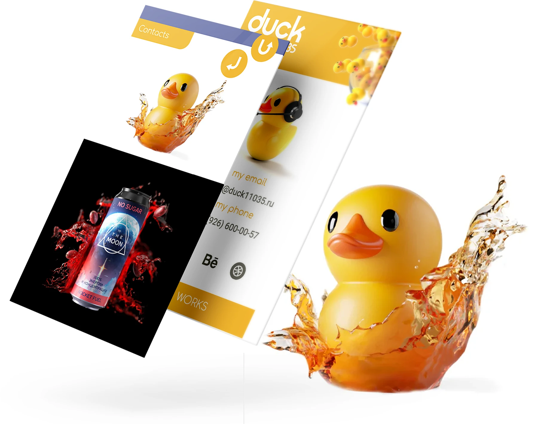 Мобильная версия сайта для 3D художников