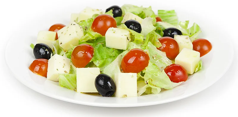 Фотосъемка салата для сайта