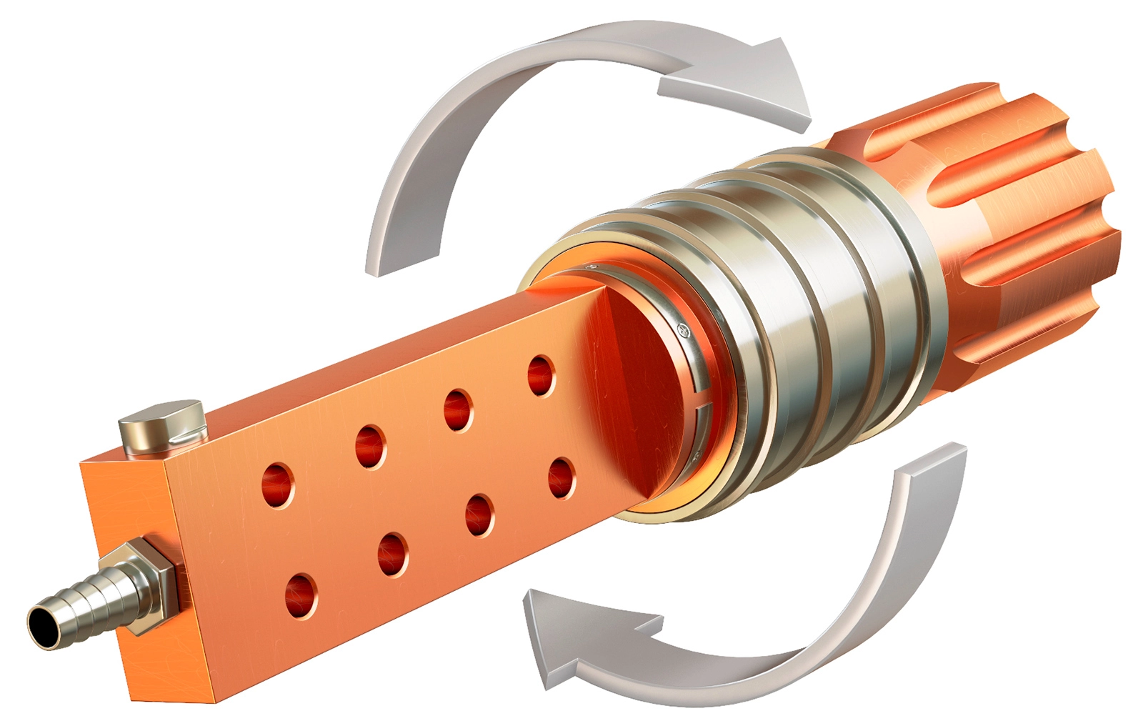 3d модель электрокабеля для рекламной демонстрации