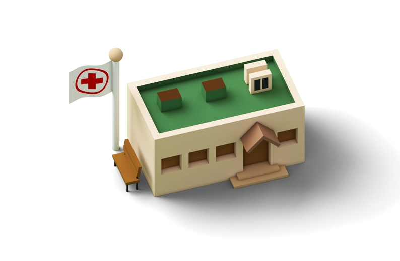 Иконка здания для карты разработанная в Зеленограде