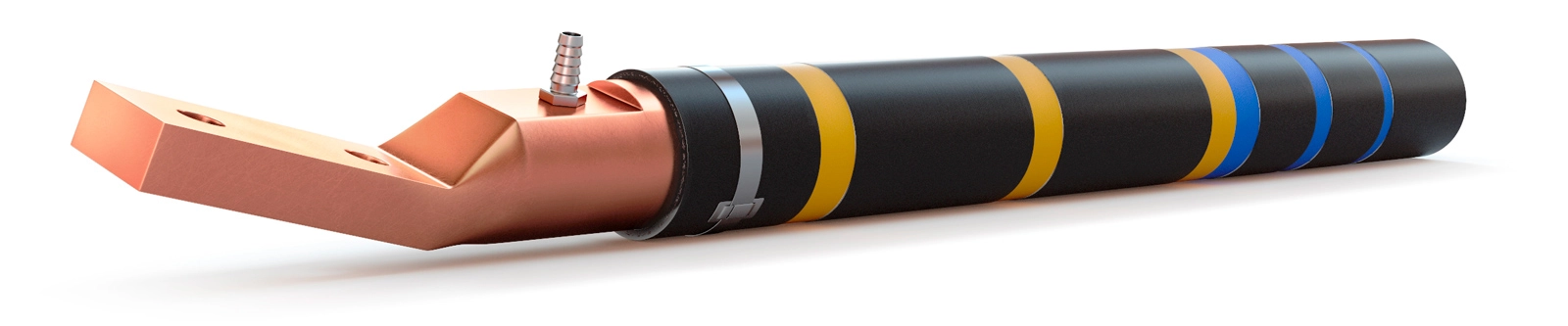 Модель высоковольтного кабеля для презентации