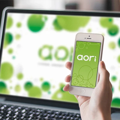 Фирменный стиль системы управления рекламой «Aori»