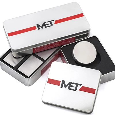 Металлическая упаковка с ложементами для мер твердости компании «МЕТ»