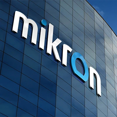 Редизайн логотипа группы компаний «Микрон»