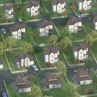 Создание 3D плана коммерческой территории