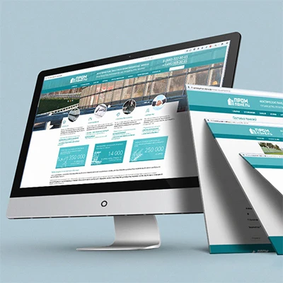 Редизайн сайта компании «Промпанель»